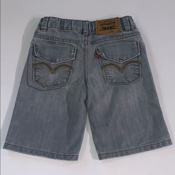 Levi’s Boys Jean Shorts Size 4 - Picture 4 of 5